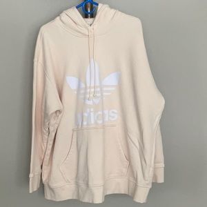 Adidas Originals cream hooded sweatshirt. Size 4XL. Like new. Never worn.